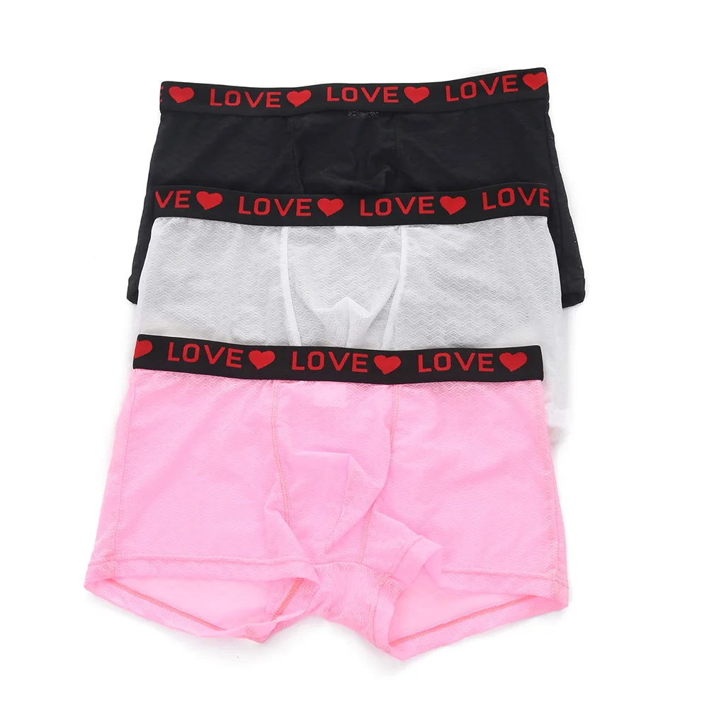 Men Mesh Translucent Brazilian Underwear Stretch Boxer Shorts Lace Sexy Lingerie Sheer Lingerie Breathable Trunk Men's Clothing
Men Mesh Translucent Brazilian Underwear Stretch Boxer Shorts Lace Sexy Lingerie Sheer Lingerie Breathable Trunk Men's Clothing