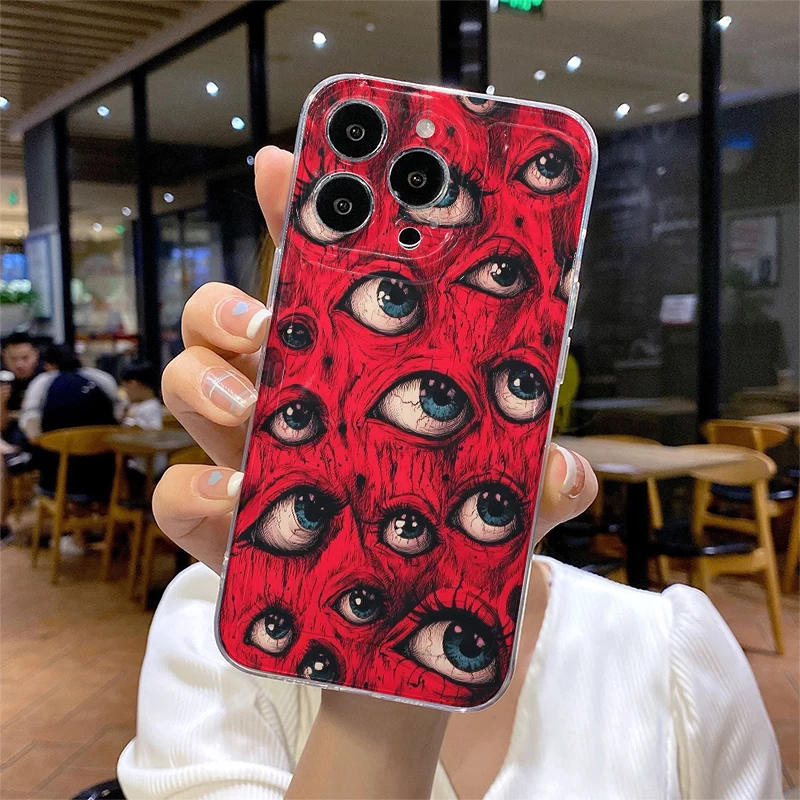 Red Background Thriller Devil Eye Phone Case for IPhone Air 17 Pro Max 16 Plus 15 14 13 12 11 Pro Max Trend Soft Back Cover
Red Background Thriller Devil Eye Phone Case for IPhone Air 17 Pro Max 16 Plus 15 14 13 12 11 Pro Max Trend Soft Back Cover