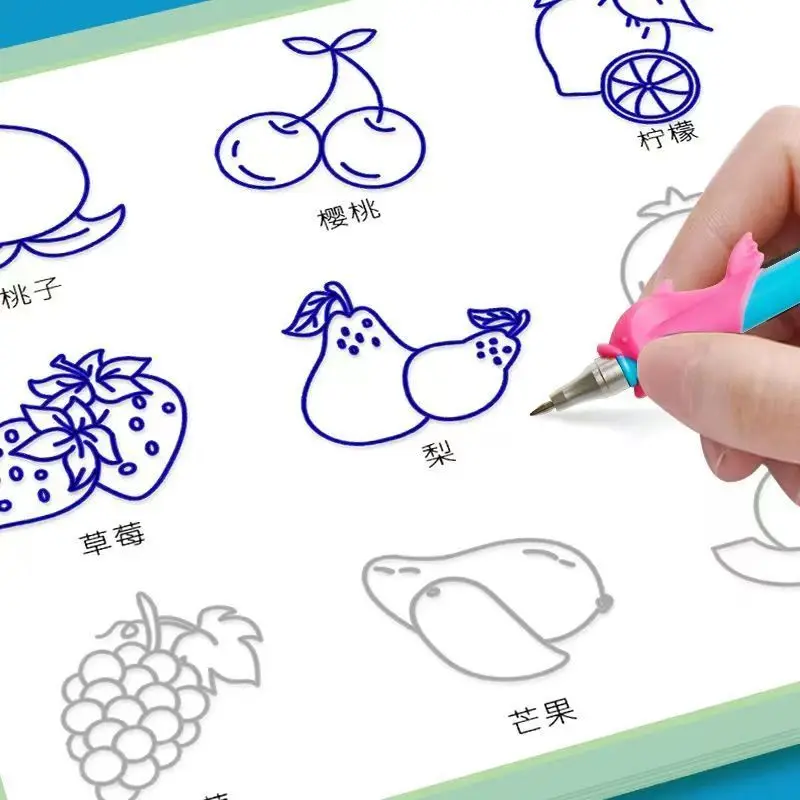 Custom Kindergarten Pen Control Training Children's Groove Drawing Practice Copybook Preschool Simple Drawing Enlightenment Draw
Custom Kindergarten Pen Control Training Children's Groove Drawing Practice Copybook Preschool Simple Drawing Enlightenment Draw