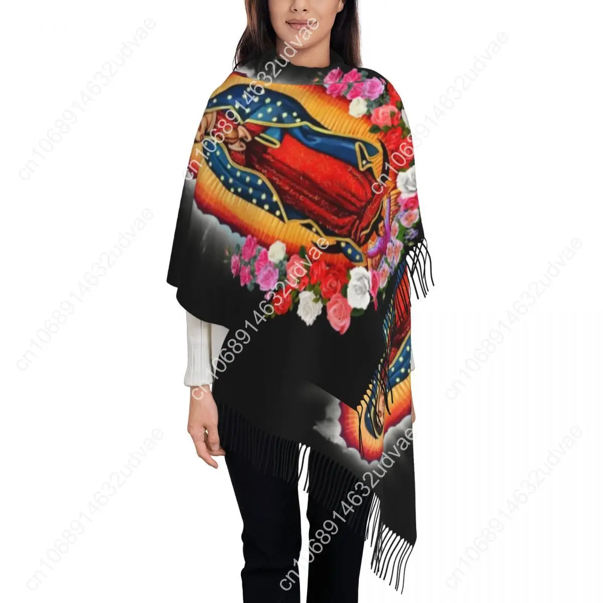 Customized Printed Virgin Mary Of Guadalupe Scarf Men Women Winter Fall Warm Scarves Mexico Catholic Saint Shawl Wrap
Customized Printed Virgin Mary Of Guadalupe Scarf Men Women Winter Fall Warm Scarves Mexico Catholic Saint Shawl Wrap