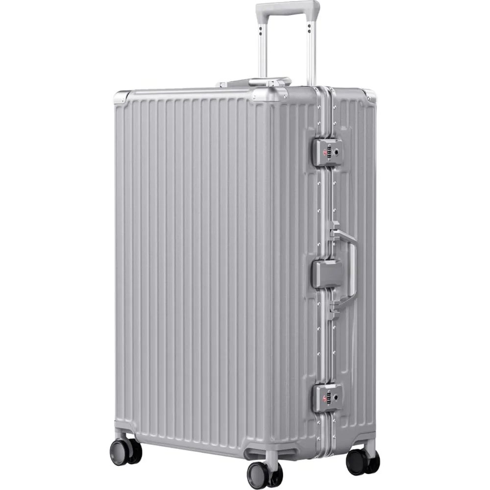 Luggage PC+ABS Aluminum Frame Zipperless Checked Luggage Hard Shell Suitcase with TSA Lock Double Spinner Wheels 28 Inch
Luggage PC+ABS Aluminum Frame Zipperless Checked Luggage Hard Shell Suitcase with TSA Lock Double Spinner Wheels 28 Inch
