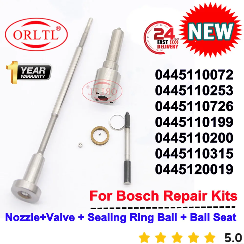 0445110199 0445110200 0445110315 0445120019 0445110072 0445110253 0445110726 Diesel Injector Repair Kit Nozzle valve For BOSCH
0445110199 0445110200 0445110315 0445120019 0445110072 0445110253 0445110726 Diesel Injector Repair Kit Nozzle valve For BOSCH