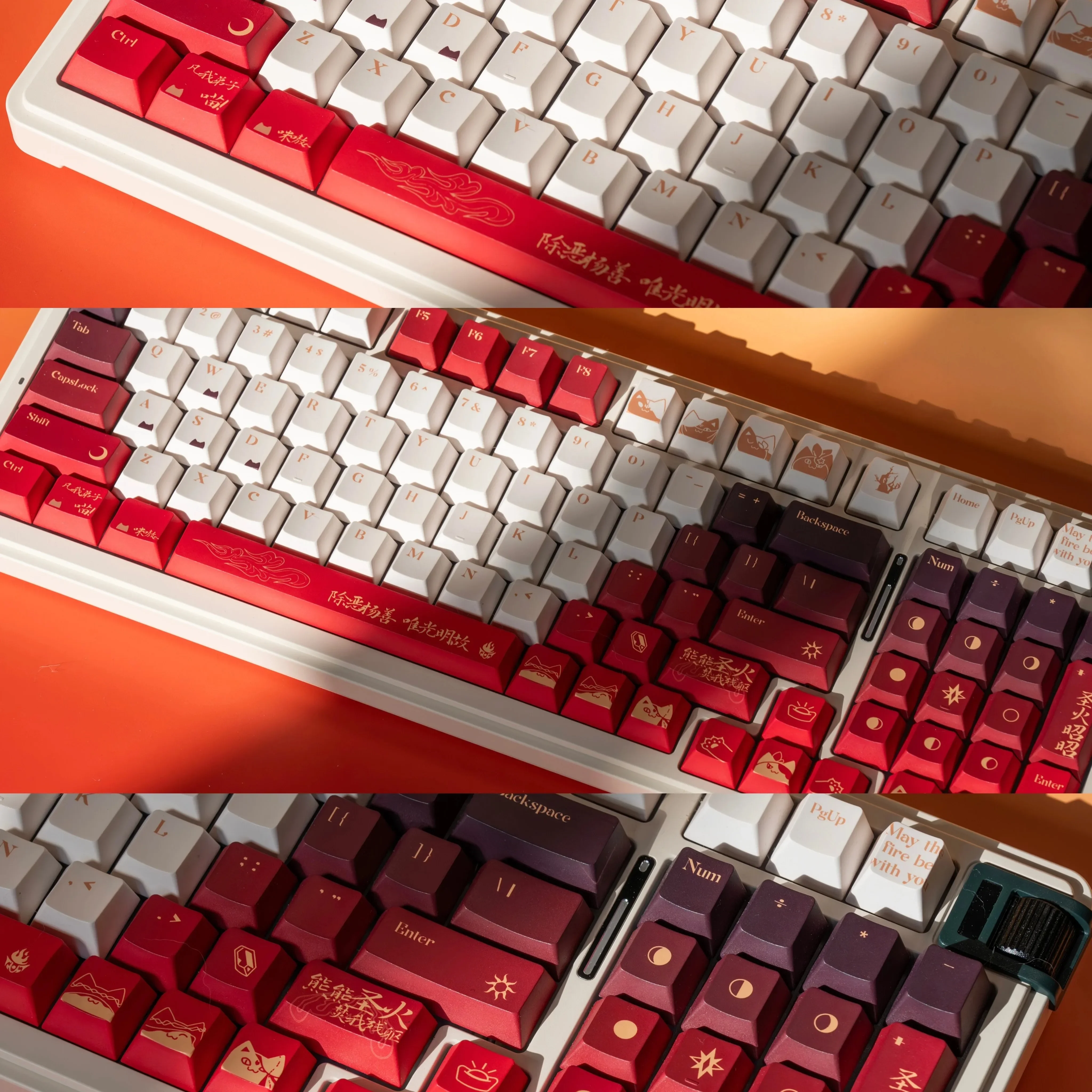 Torch theme keycaps, new and original
Torch theme keycaps, new and original