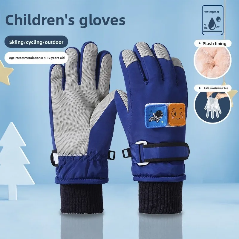 Winter Windproof and Cold-proof Gloves, Gloves for Boys and Girls Winter Skiing, Velvet To Keep Warm, Touch Screen
Winter Windproof and Cold-proof Gloves, Gloves for Boys and Girls Winter Skiing, Velvet To Keep Warm, Touch Screen