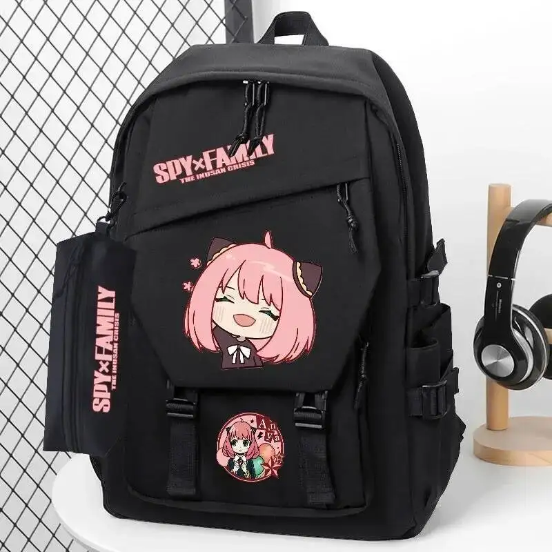 Anime Game Chibi Spy X Family Student Teens School Bags Large Capacity Mochilas Backpacks For Gift
Anime Game Chibi Spy X Family Student Teens School Bags Large Capacity Mochilas Backpacks For Gift