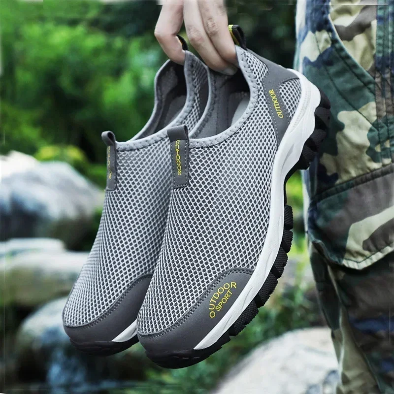 Men Non-slip Climbing Shoes Slip On Men's Mesh Sneakers 2025 Summer Man Breathable Casual Shoe Big Size for 44 45 46 47 48 49
Men Non-slip Climbing Shoes Slip On Men's Mesh Sneakers 2025 Summer Man Breathable Casual Shoe Big Size for 44 45 46 47 48 49