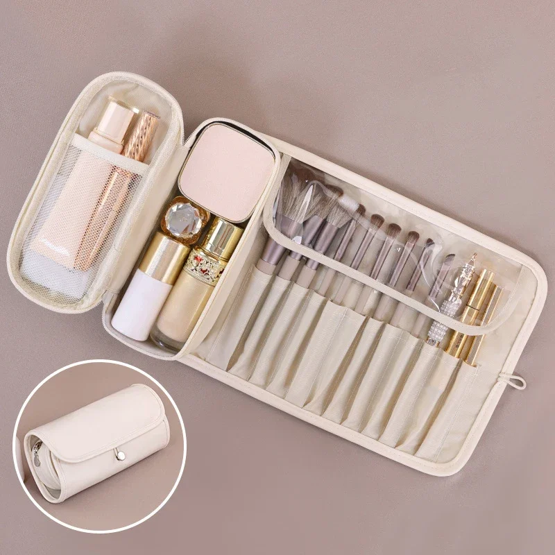 Portable Pu Beauty Makeup Bag Multi-Functional Folding Cosmetic Organizer Travel Brush Eyebrow Pencil Storage Holiday Gift Idea
Portable Pu Beauty Makeup Bag Multi-Functional Folding Cosmetic Organizer Travel Brush Eyebrow Pencil Storage Holiday Gift Idea