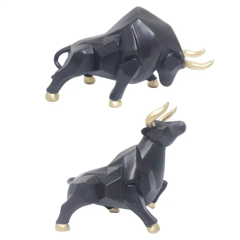 Bull Statue Resin Geometric Abstract Figurine Home Decoration For Friends Family Offices Rooms Desktop Nightstand Bookshelf Desk
Bull Statue Resin Geometric Abstract Figurine Home Decoration For Friends Family Offices Rooms Desktop Nightstand Bookshelf Desk