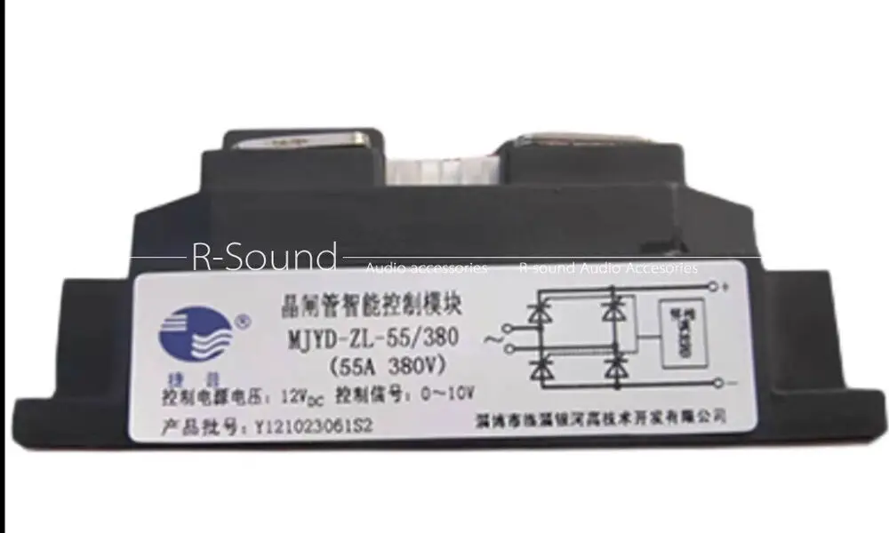 1x MJYD-ZL-55/380 55A single-phase rectifier control voltage regulation module
1x MJYD-ZL-55/380 55A single-phase rectifier control voltage regulation module