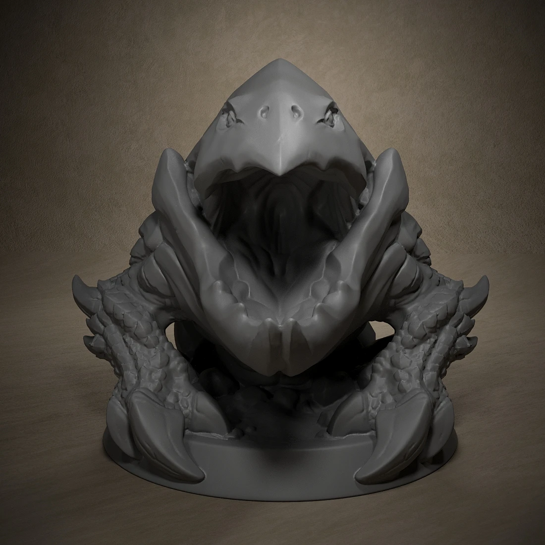 Bulette Miniature Models Dungeons and Dragons 3D Printing Resin Unpainted Tabletop Miniatures Suitable for Pathfinder
Bulette Miniature Models Dungeons and Dragons 3D Printing Resin Unpainted Tabletop Miniatures Suitable for Pathfinder