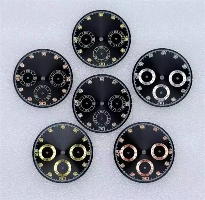 29.5mm Watch Dial VK63 Quartz Movement Multifunctional Timing Diamond Face Dial Literal Repair Parts Watch Accessories
29.5mm Watch Dial VK63 Quartz Movement Multifunctional Timing Diamond Face Dial Literal Repair Parts Watch Accessories