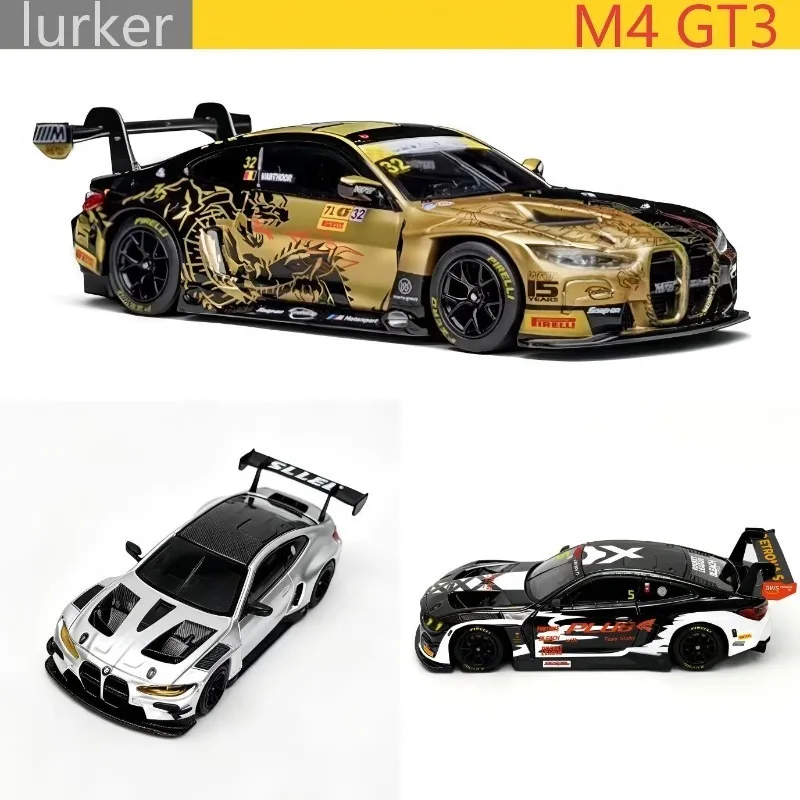 Lurker 1/64 BMW M4 GT3 Wide Body Gaming Edition Painting Alloy Die Casting Car Model Collection Model Boy Gift Christmas Gift
Lurker 1/64 BMW M4 GT3 Wide Body Gaming Edition Painting Alloy Die Casting Car Model Collection Model Boy Gift Christmas Gift