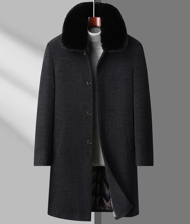 2023 new arrival winter Warm jackets fashion long style Trench Coats Men's Casual trench coat mens Dress Jacket men Size M-4XL
2023 new arrival winter Warm jackets fashion long style Trench Coats Men's Casual trench coat mens Dress Jacket men Size M-4XL