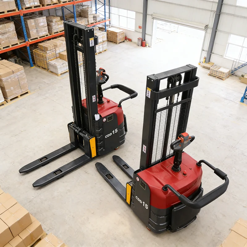 Mini Electric Stacker 500kg with Foldable Tiller and Aluminum Mast for Home Garage and Small Shop
Mini Electric Stacker 500kg with Foldable Tiller and Aluminum Mast for Home Garage and Small Shop