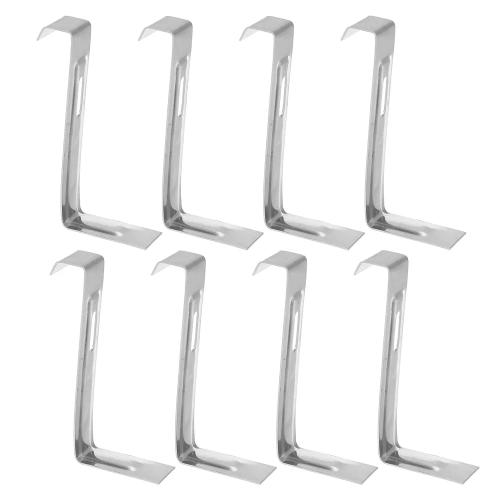 8Pcs Anti-Slip Stainless Steel Tile Roof Clips Secure Fixing Snow Retention Tool for Various Roof Types Enhanced Safety
8Pcs Anti-Slip Stainless Steel Tile Roof Clips Secure Fixing Snow Retention Tool for Various Roof Types Enhanced Safety