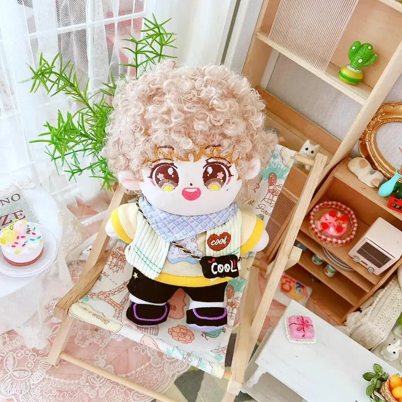 6PCS 1SET 20CM Doll Clothes Scarf+T-shirt+Vest+Shorts+Shoes+Bag Cute Plush Dolls Accessories Kpop EXO idol Dolls Gift DIY Toys
6PCS 1SET 20CM Doll Clothes Scarf+T-shirt+Vest+Shorts+Shoes+Bag Cute Plush Dolls Accessories Kpop EXO idol Dolls Gift DIY Toys