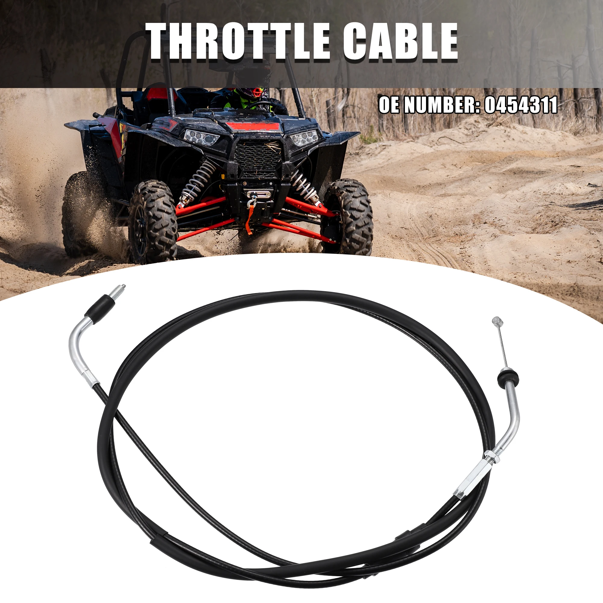 Motoforti Throttle Cable Replacement for Polaris RZR 170 Pursuit 2009-2014 Throttle Cable Wire Black 
Motoforti Throttle Cable Replacement for Polaris RZR 170 Pursuit 2009-2014 Throttle Cable Wire Black