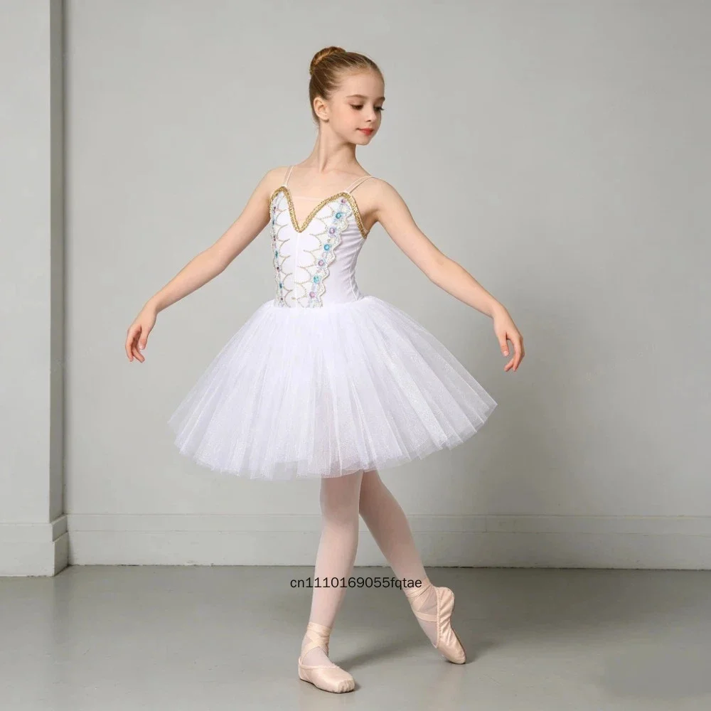 Kids Swan Lake Ballet Tutu Skirt Suspender Long Dress 2026 New Girls Professional Dance Performance Costume
Kids Swan Lake Ballet Tutu Skirt Suspender Long Dress 2026 New Girls Professional Dance Performance Costume