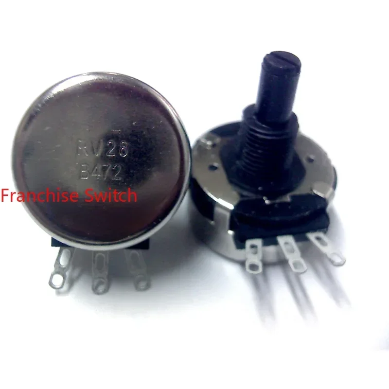 10PCS Carbon Film Potentiometer Welding Machine RV28 1K 2K2 4K7 5K 10K 22K Resistance Is Complete
10PCS Carbon Film Potentiometer Welding Machine RV28 1K 2K2 4K7 5K 10K 22K Resistance Is Complete