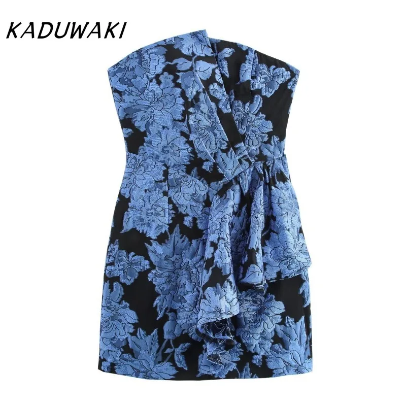 KADUWAKI Jacquard Elegant Party Short Dress 2025 Women's Off Shoulder Sleeveless Mini Dress Women Backless Sexy Evening Dresses
KADUWAKI Jacquard Elegant Party Short Dress 2025 Women's Off Shoulder Sleeveless Mini Dress Women Backless Sexy Evening Dresses