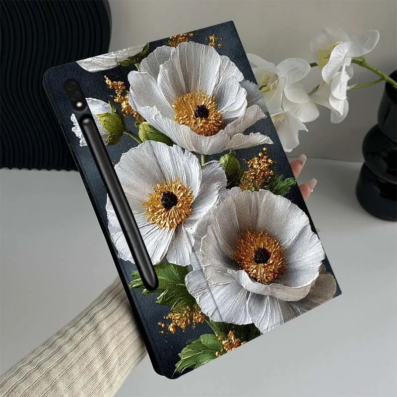 White Anemone Flower Bouquet Tablet Case For Samsung Galaxy Tab S7 S8 S9 S10 FE Lite Gift
White Anemone Flower Bouquet Tablet Case For Samsung Galaxy Tab S7 S8 S9 S10 FE Lite Gift