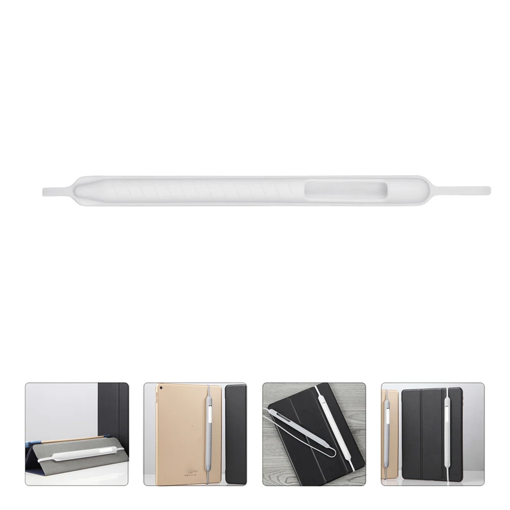 1pc Silicone Stylus Protective Sleeve Anti-Slip Anti-Drop Cover Compatible For Apple Pencil 1/2 Soft Elastic Strap Design
1pc Silicone Stylus Protective Sleeve Anti-Slip Anti-Drop Cover Compatible For Apple Pencil 1/2 Soft Elastic Strap Design