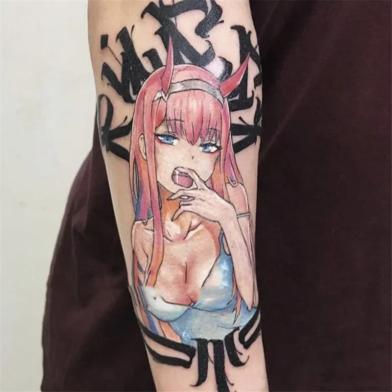 Anime Darling in the Franxx Temporary Tattoos Cartoon Girl Transfer Tatoo Arm Hand Body Art Waterproof Fake Tattoo Sticker
Anime Darling in the Franxx Temporary Tattoos Cartoon Girl Transfer Tatoo Arm Hand Body Art Waterproof Fake Tattoo Sticker