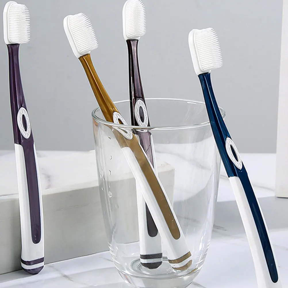 8 шт. сменных насадок для зубных щеток, ручные силиконовые зубные щетки со средней жесткостью щетины, эргономичные, компактные, для путешествий, для взрослых, принадлежности для ухода за зубами
8 шт. сменных насадок для зубных щеток, ручные силиконовые зубные щетки со средней жесткостью щетины, эргономичные, компактные, для путешествий, для взрослых, принадлежности для ухода за зубами