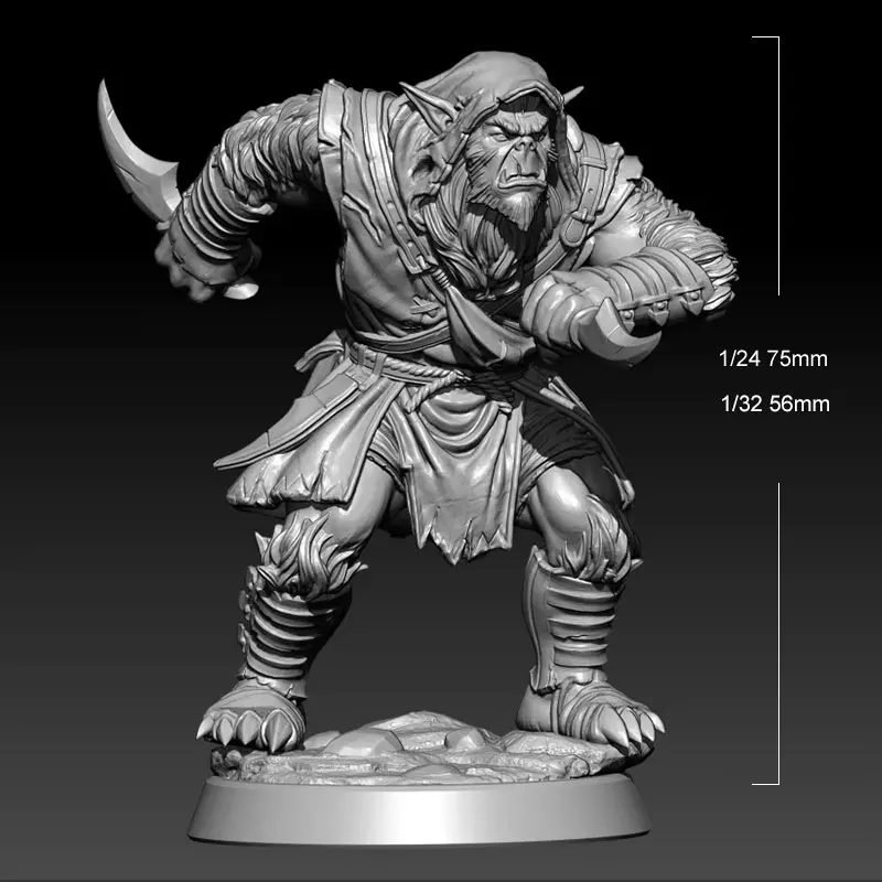 1/24 1/32 Resin Model Kits Goblin Warrior Soldier Figurine Unpainted No Color RW-864
1/24 1/32 Resin Model Kits Goblin Warrior Soldier Figurine Unpainted No Color RW-864
