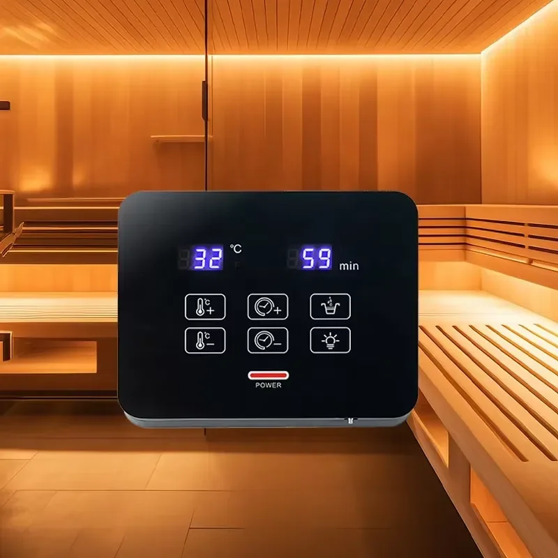 STEPON Manufacturer OEM ODM Electric Sauna Control Panel System Touch Sauna Controller for All Sauna Room,Sauna
STEPON Manufacturer OEM ODM Electric Sauna Control Panel System Touch Sauna Controller for All Sauna Room,Sauna