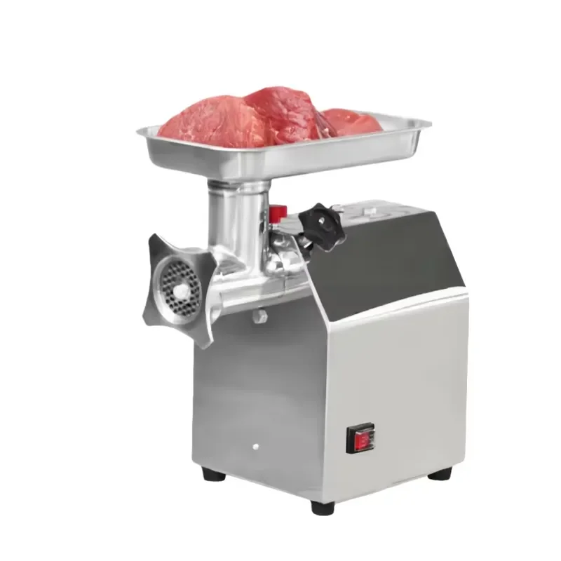 Efficient Stainless Steel Desktop Meat Mincer for Food Commercial Meat Mincing Machine with Sharp Knives Inside
Efficient Stainless Steel Desktop Meat Mincer for Food Commercial Meat Mincing Machine with Sharp Knives Inside