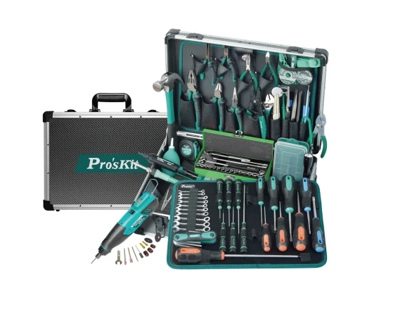 PK-1990 PK-1900 PK-1700 and PK-1305 Professional Electricians and Electronic Tool Set (220V) Tool Set for Electronic Maintenance
PK-1990 PK-1900 PK-1700 and PK-1305 Professional Electricians and Electronic Tool Set (220V) Tool Set for Electronic Maintenance