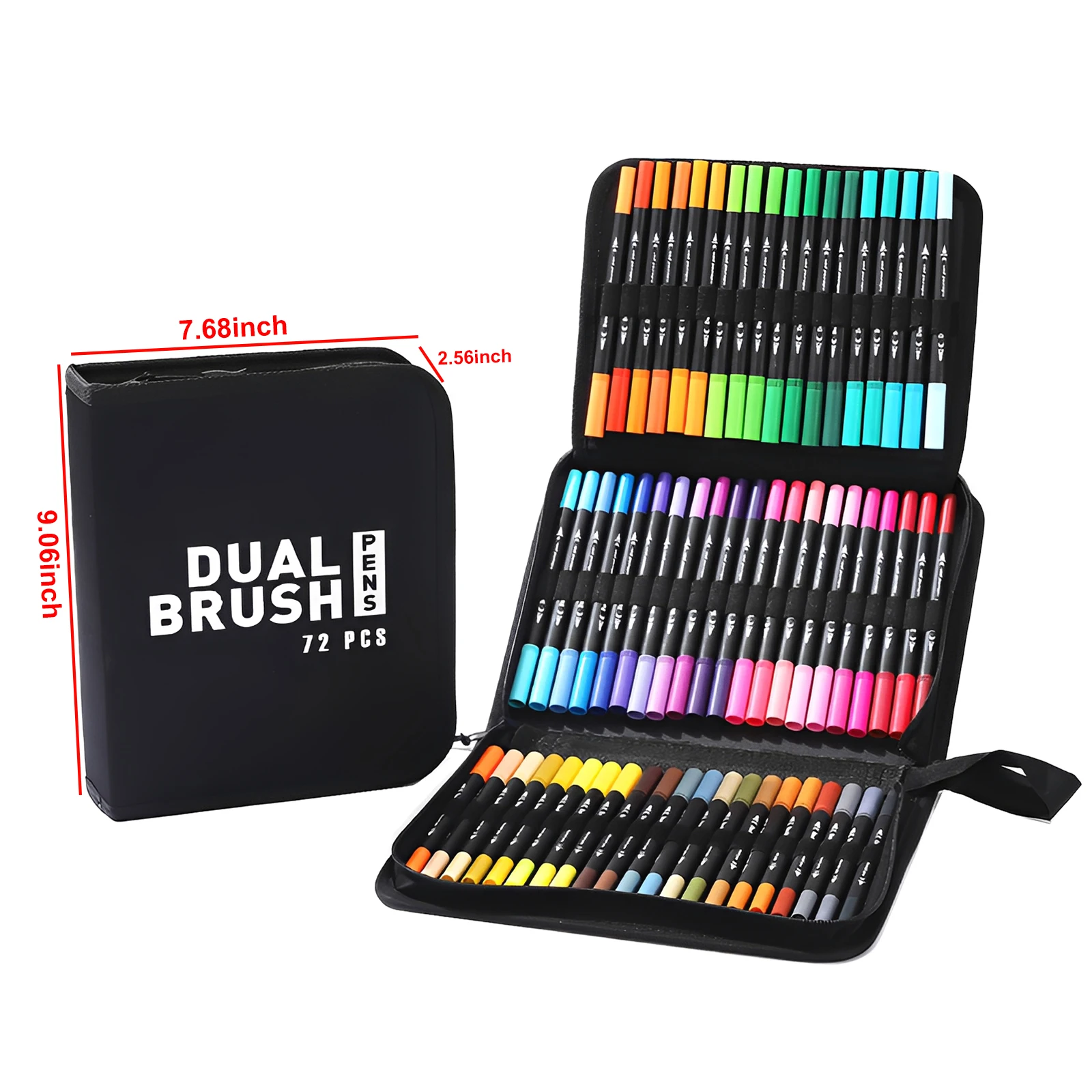 Double-headed watercolor pen set 100 colors
Double-headed watercolor pen set 100 colors