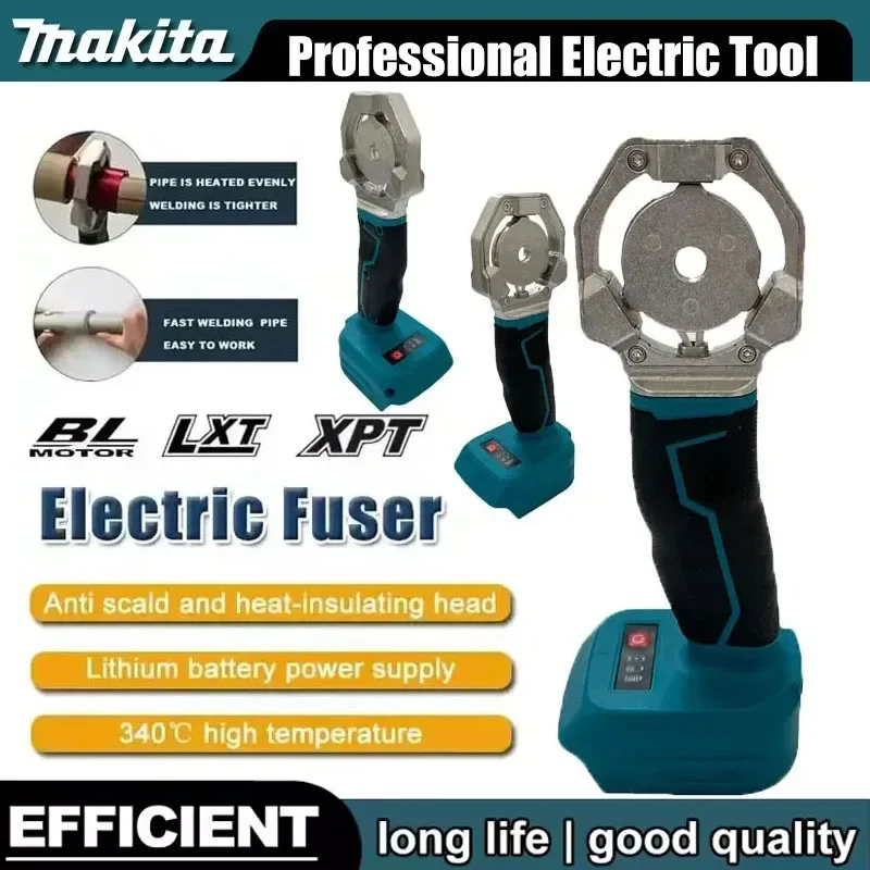 Makita Electric Pipe Welding Machine Cordless Fuser PPR PE Soldering Iron Plastic Tube PP Heating Hot Melt For 18V Battery
Makita Electric Pipe Welding Machine Cordless Fuser PPR PE Soldering Iron Plastic Tube PP Heating Hot Melt For 18V Battery