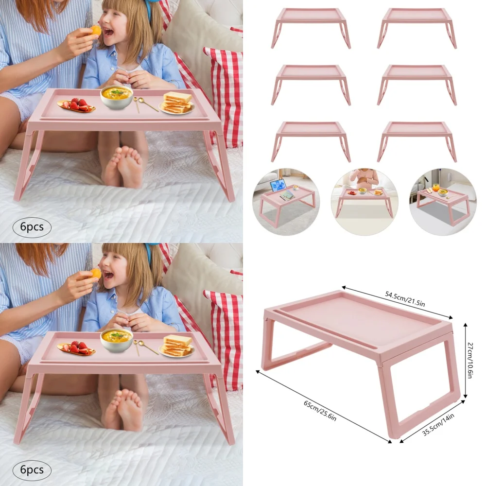 Computer Desks6pcs Foldable Lap Desk Set for Laptop Food Tray Pink Portable Table
Computer Desks6pcs Foldable Lap Desk Set for Laptop Food Tray Pink Portable Table