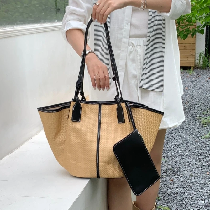 2026 Summer Holiday-style Woven Bag for Women New Bohemian Beach Seaside Outdoor Travel Vacation Large Capacity Shoulder Bag
2026 Summer Holiday-style Woven Bag for Women New Bohemian Beach Seaside Outdoor Travel Vacation Large Capacity Shoulder Bag