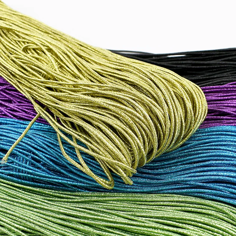 20/30/40M 2mm Colored Metal Wire Rubber Cord Hairband Elastic Ropes Jewelry Package Shoes Stretch Cords DIY Sewing Accessories
20/30/40M 2mm Colored Metal Wire Rubber Cord Hairband Elastic Ropes Jewelry Package Shoes Stretch Cords DIY Sewing Accessories