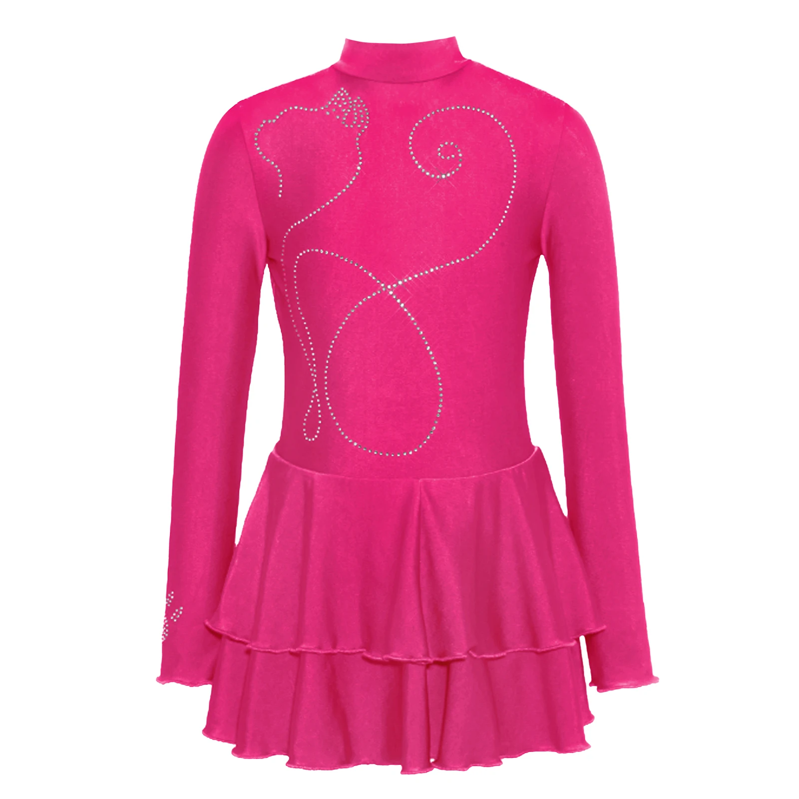 Детское лирическое балетное платье с длинными рукавами для девочек, танцевальное платье для фигурного катания, многоуровневое платье-пачка с рюшами, балетные платья для гимнастики и танцев
Детское лирическое балетное платье с длинными рукавами для девочек, танцевальное платье для фигурного катания, многоуровневое платье-пачка с рюшами, балетные платья для гимнастики и танцев