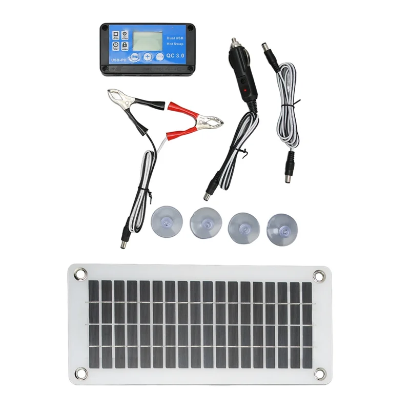 HGSW-Mono-Polycrystalline Solar Panel Waterproof Controller Kit With Connection Cable 12V24V Charging Protection Battery Kit
HGSW-Mono-Polycrystalline Solar Panel Waterproof Controller Kit With Connection Cable 12V24V Charging Protection Battery Kit