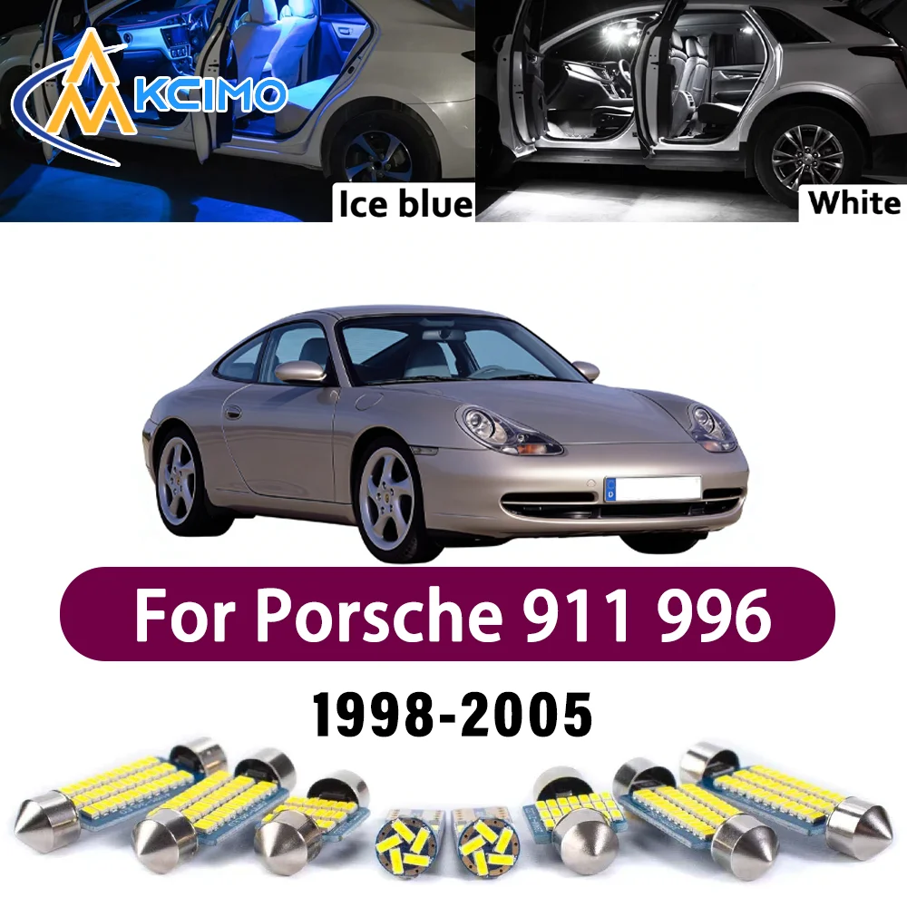 Error Free LED Interior Light Kit for Porsche 911 996 1998-2005 Premium Bright Dome Trunk Mirror Reading Lamps Canbus
Error Free LED Interior Light Kit for Porsche 911 996 1998-2005 Premium Bright Dome Trunk Mirror Reading Lamps Canbus