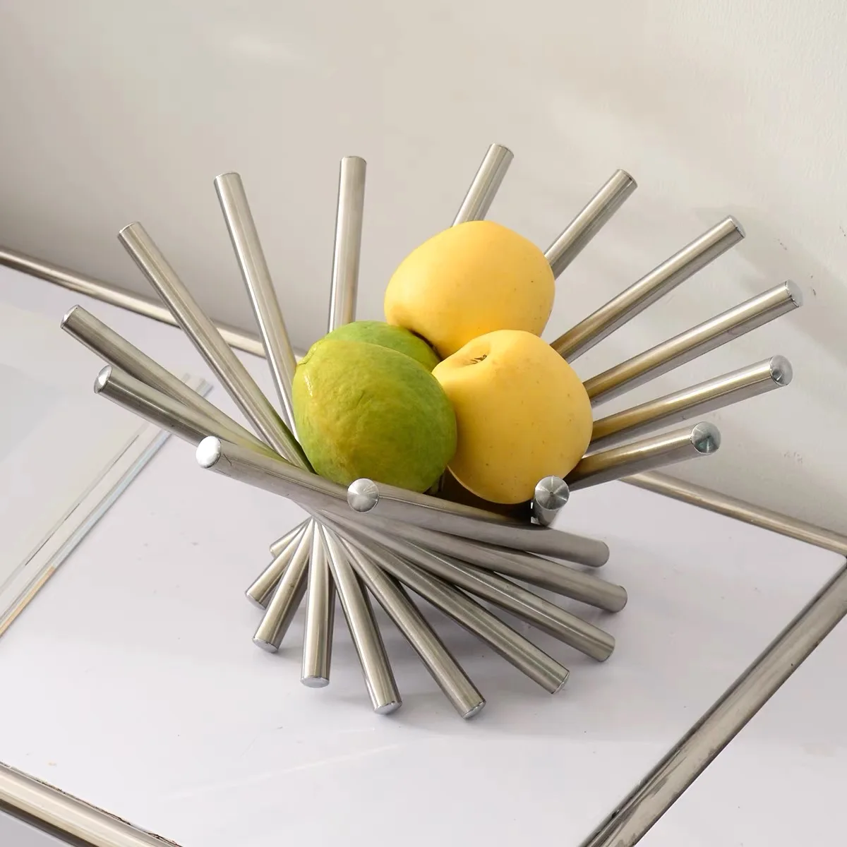 Stainless Steel Fruit Basket 2026 Model Creative Fruit Tray Living Room Home Tea Table Decoration Fruit Basket Ornament
Stainless Steel Fruit Basket 2026 Model Creative Fruit Tray Living Room Home Tea Table Decoration Fruit Basket Ornament