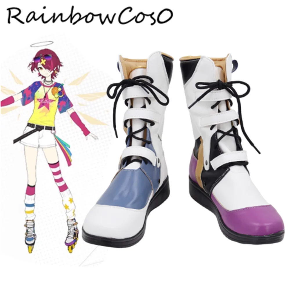 Exusiai Arknights Обувь для косплея Сапоги Игра Аниме Вечеринка Хэллоуин RainbowCos0 W5089 
Exusiai Arknights Обувь для косплея Сапоги Игра Аниме Вечеринка Хэллоуин RainbowCos0 W5089