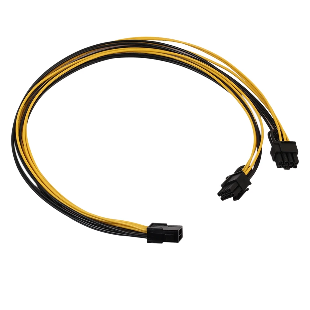 PCI-E PCI Express 6-контактный разъем «мама» на двойной двойной 2-портовый 8-контактный (6 + 2-контактный) адаптер «папа» F/M Шнур питания видеокарты с графическим процессором 18AWG
PCI-E PCI Express 6-контактный разъем «мама» на двойной двойной 2-портовый 8-контактный (6 + 2-контактный) адаптер «папа» F/M Шнур питания видеокарты с графическим процессором 18AWG