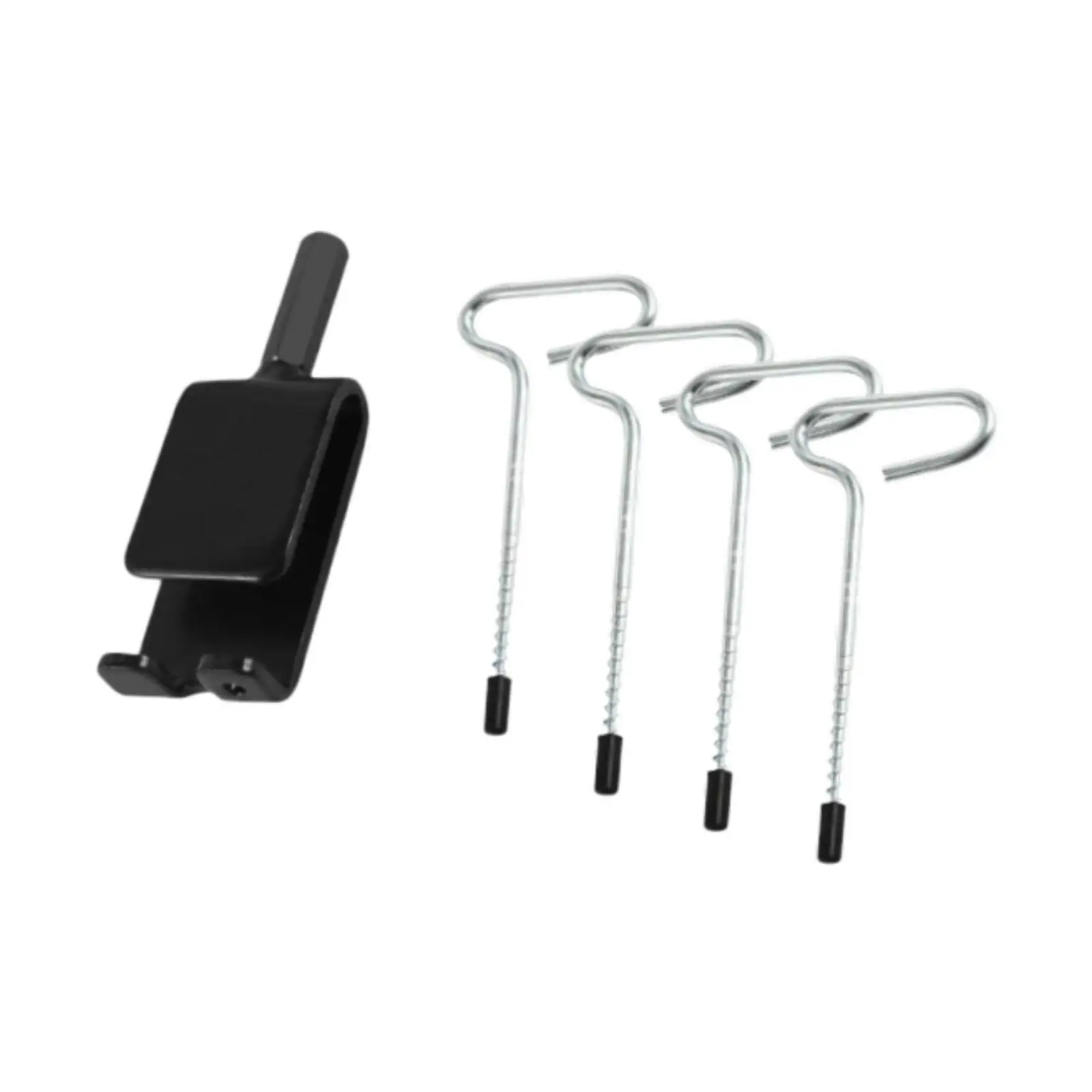 Ice Anchor Tool Kit with 4 Threaded Pegs Ice Anchor Drill Adapter for Night Fishing Camping Outdoor Set up Ice Fishing Shelters
Ice Anchor Tool Kit with 4 Threaded Pegs Ice Anchor Drill Adapter for Night Fishing Camping Outdoor Set up Ice Fishing Shelters