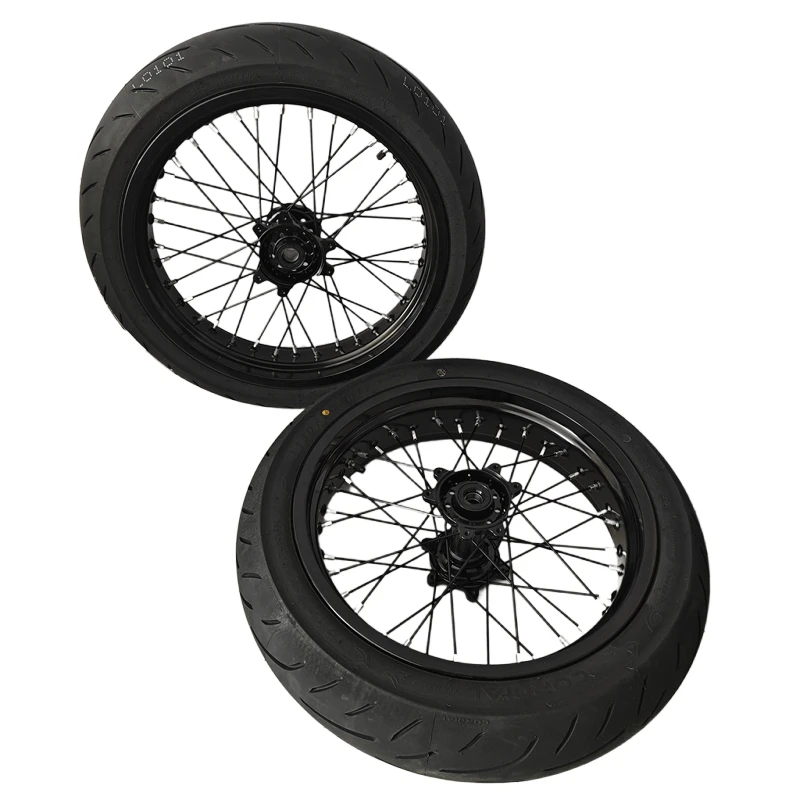 Fit Sur Ron Ultra Bee 17 Wheel Set With Tires Costom Color Electric Dirt Bike Supermoto Front Rear Wheels
Fit Sur Ron Ultra Bee 17 Wheel Set With Tires Costom Color Electric Dirt Bike Supermoto Front Rear Wheels