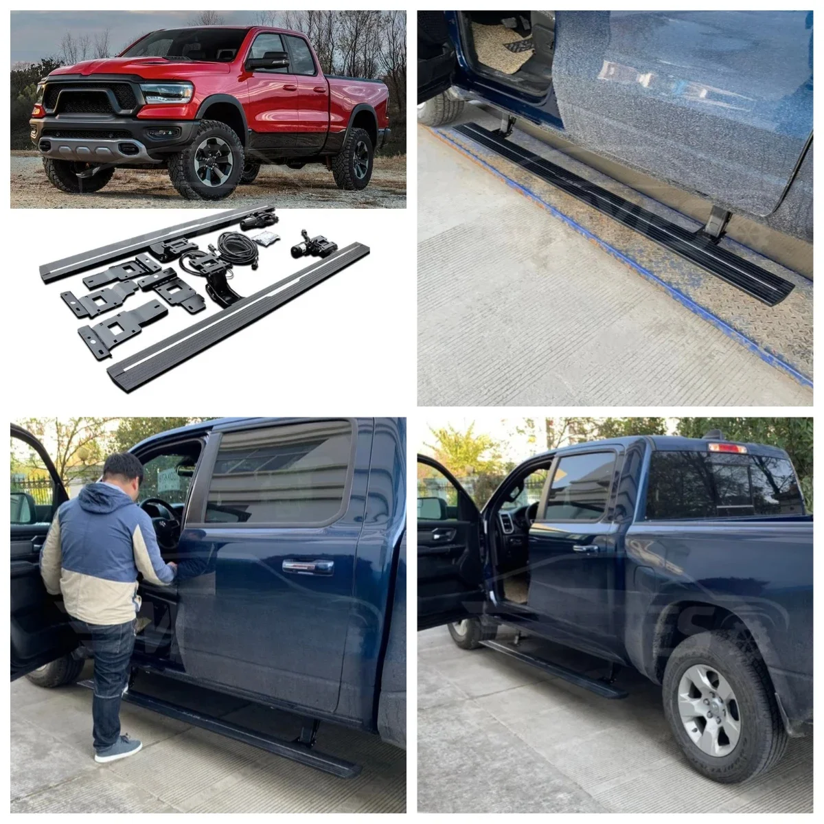 Vehicle Electric Running Board Assembly Exterior Accessory Fit for Ram 150
Vehicle Electric Running Board Assembly Exterior Accessory Fit for Ram 150