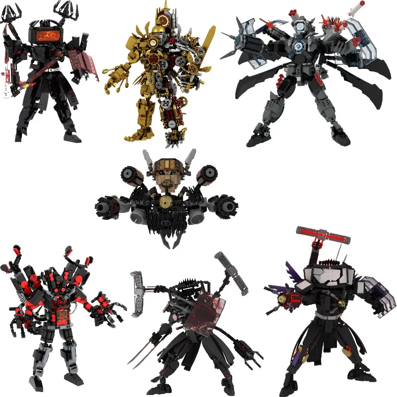 Titan Monitor King Toy Building Blocks Titan Clockman Construction Titan Speakman Cameraman Tvman Blocks Set For Kids Birthday
Titan Monitor King Toy Building Blocks Titan Clockman Construction Titan Speakman Cameraman Tvman Blocks Set For Kids Birthday