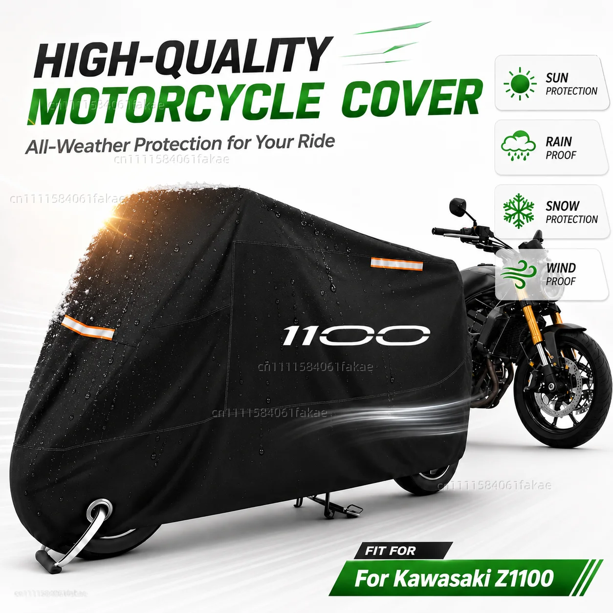 Motorcycle Cover Waterproof Outdoor All Season Dustproof UV Protective Moto Scooter Rain Cover For Kawasaki Ninja 1100SX SE
Motorcycle Cover Waterproof Outdoor All Season Dustproof UV Protective Moto Scooter Rain Cover For Kawasaki Ninja 1100SX SE