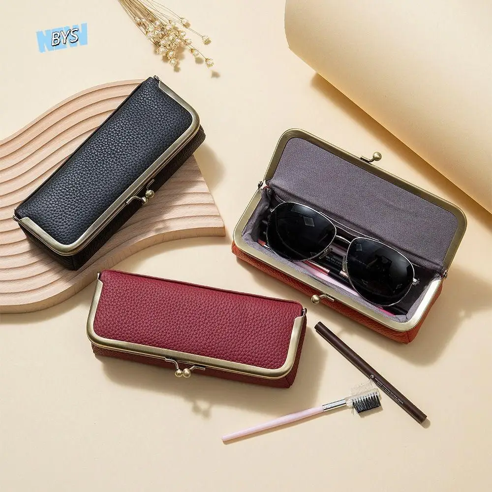 Genuine Leather Glasses Boxes Holder Luxury Multifunctional Eyewear Organizer Spacious Automatic Closing Eyebrow Pencil Case
Genuine Leather Glasses Boxes Holder Luxury Multifunctional Eyewear Organizer Spacious Automatic Closing Eyebrow Pencil Case