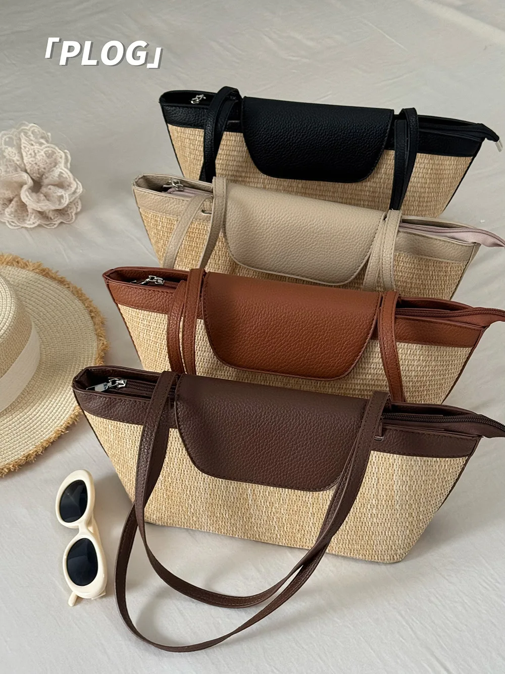 CGCBAG Summer Straw Woven Women Tote Bag Casual Lage Capacity Female Shoulder Bag 2025 New Fashion Luxury Designer Handbags
CGCBAG Summer Straw Woven Women Tote Bag Casual Lage Capacity Female Shoulder Bag 2025 New Fashion Luxury Designer Handbags